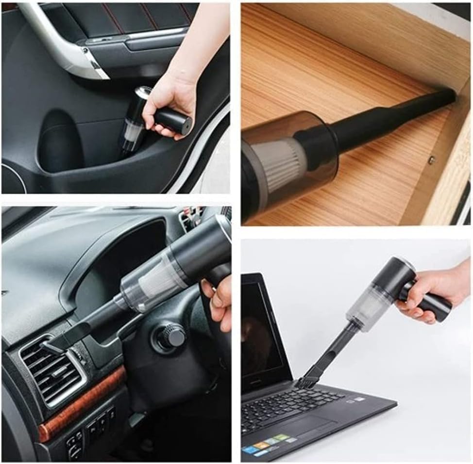 Mini Aspirapolvere Portatile Senza Fili 9000Pa – Auto & Casa, Ricaricabile USB